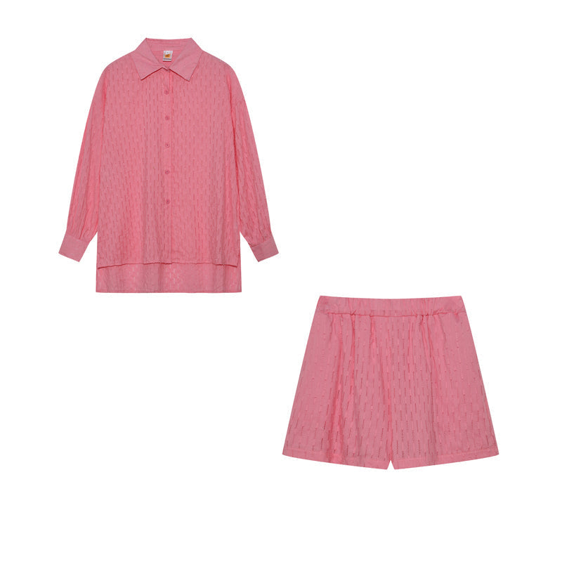 Conjunto Veraniego Mujer Blusa Fluida y Short Ligero