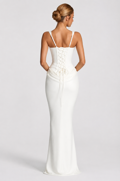 Vestido Corsé Mujer de Silueta Ajustada Elegante