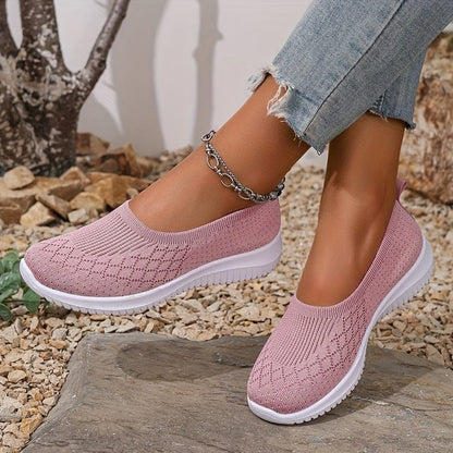 Zapatillas Slip-On Mujer con Suela Flexible Comoda