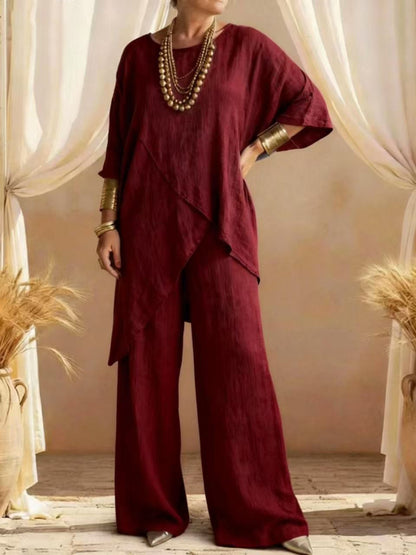 Conjunto Asimétrico Mujer de Dos Piezas