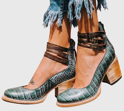 Tacones Niña Elegantes Comodos Ajuste Clasico