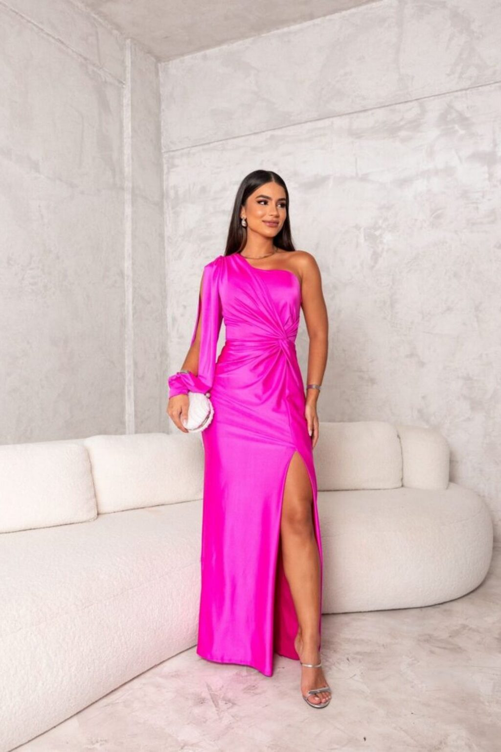 Vestido Mujer Ligero Elegante Silueta Ajustada Fiesta