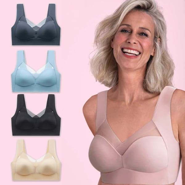 Sujetador Mujer Sin Aros Push Up Soporte Comodo Invisible - Mavetta