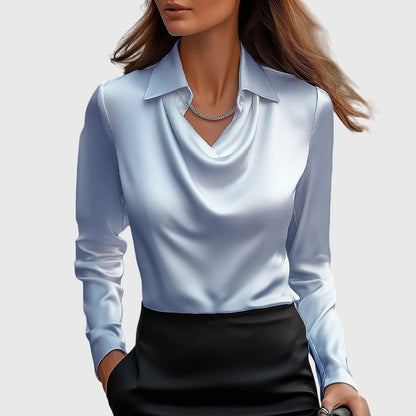 Blusa Mujer de Corte Fluido y Tejido Suave