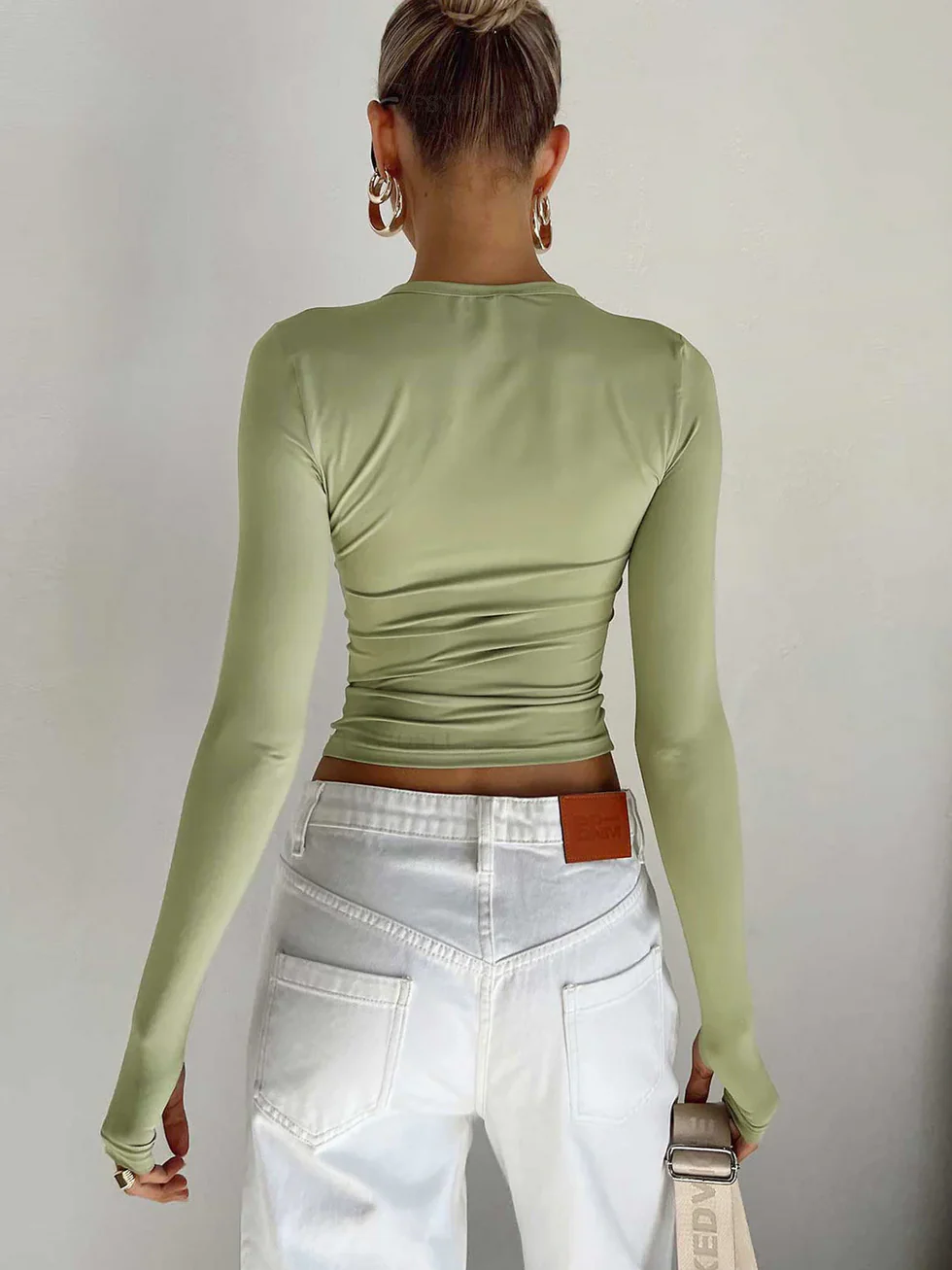 corto Mujer Ajustado Silueta Slim