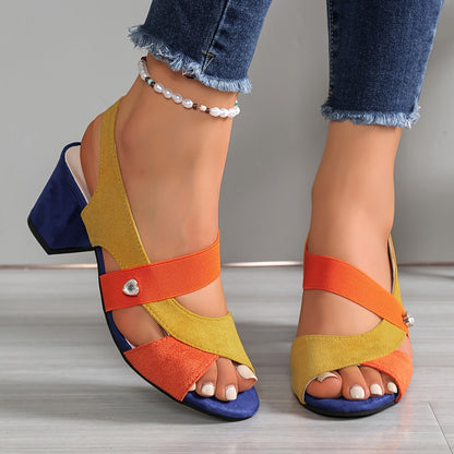 Tacones Bloque Mujer Ortopédicos Comodos