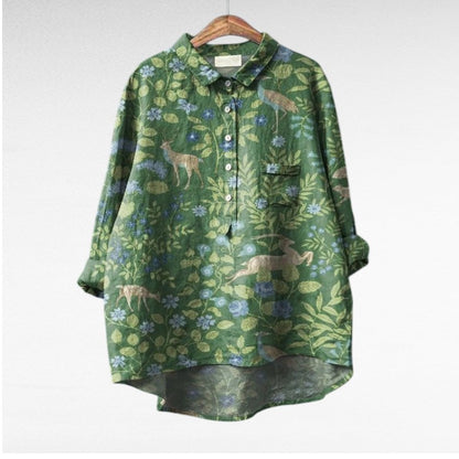 Blusa Mujer Ligera Verano Ajuste Suelto