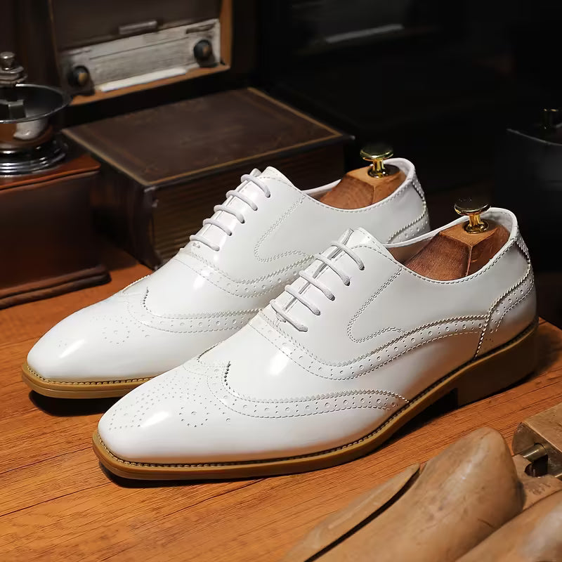Zapatos Hombre Brogue Estilo Vintage Clásicos