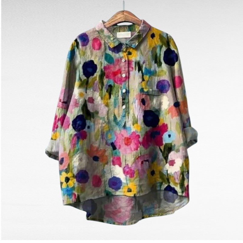 Blusa Mujer Ligera Verano Ajuste Suelto