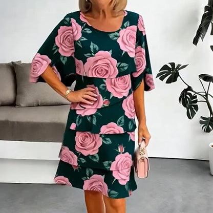 Vestido Verano Mujer Floral Ligero Suelto