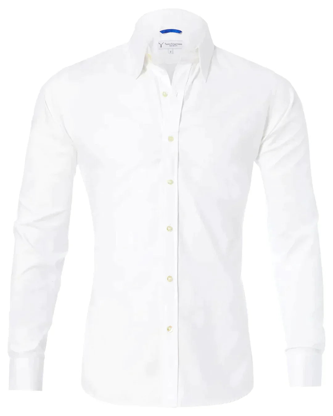 Camisa Hombre Manga Larga Cremallera Cuello Clásico