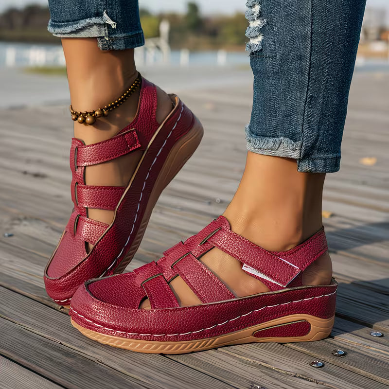 Sandalias Ortopédicas Mujer Ajuste Cómodo