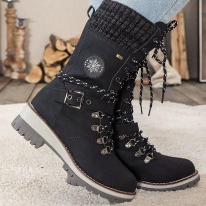 Botas invierno mujer impermeables suela antideslizante - Mavetta