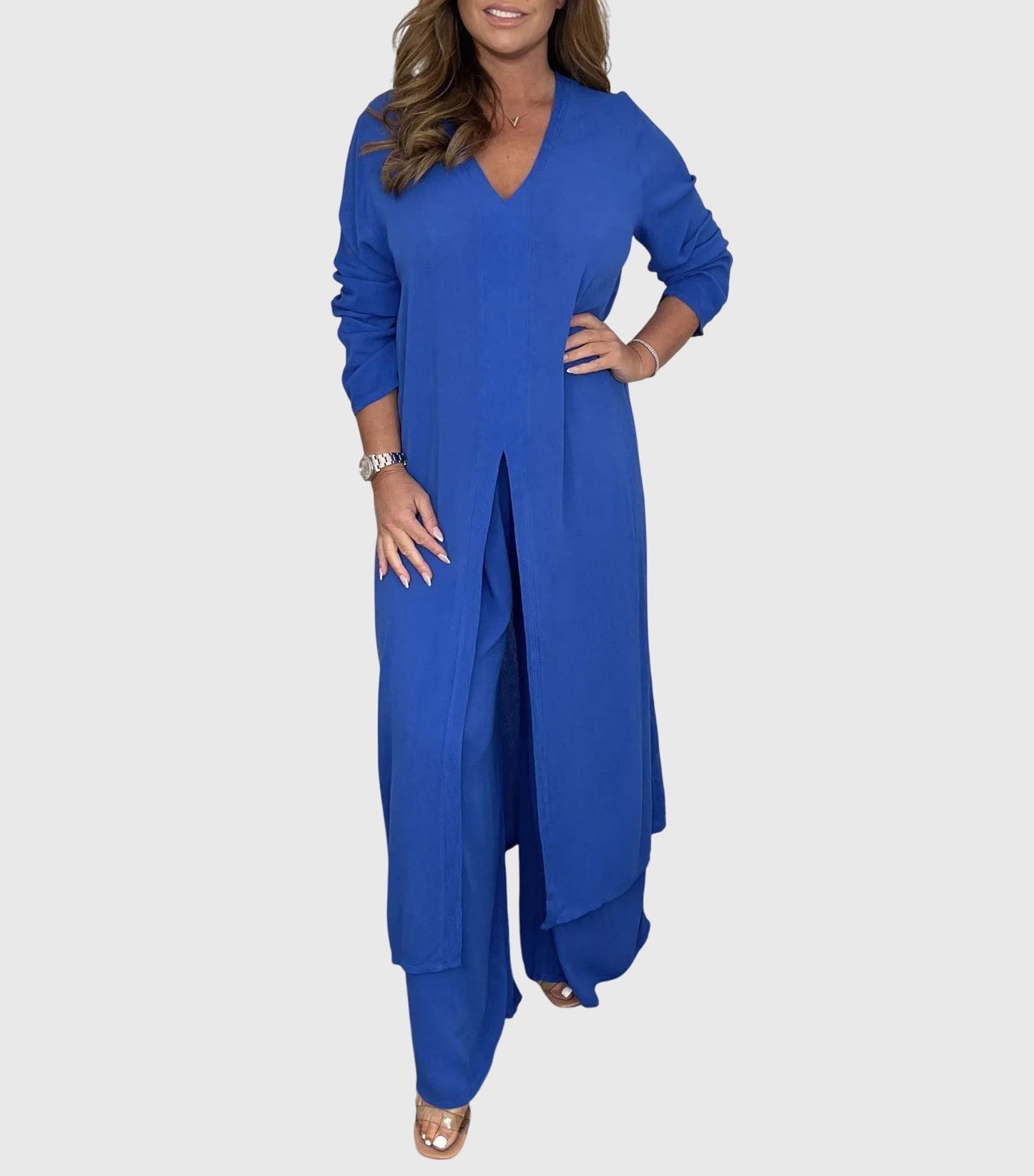 Conjunto Dos Piezas Mujer Estilo Elegante