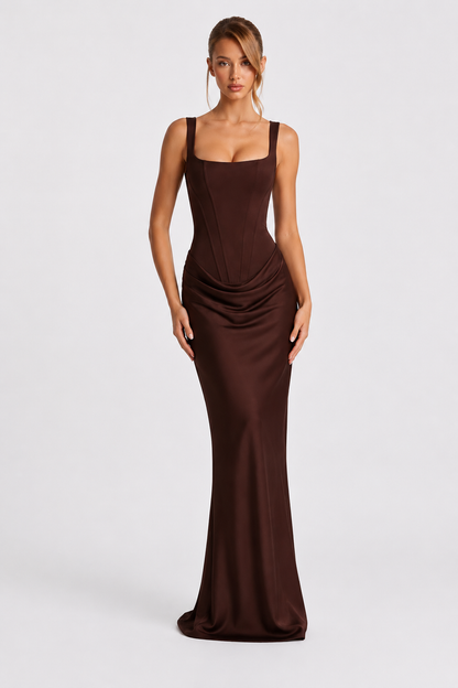 Vestido Corsé Mujer de Silueta Ajustada Elegante - Mavetta