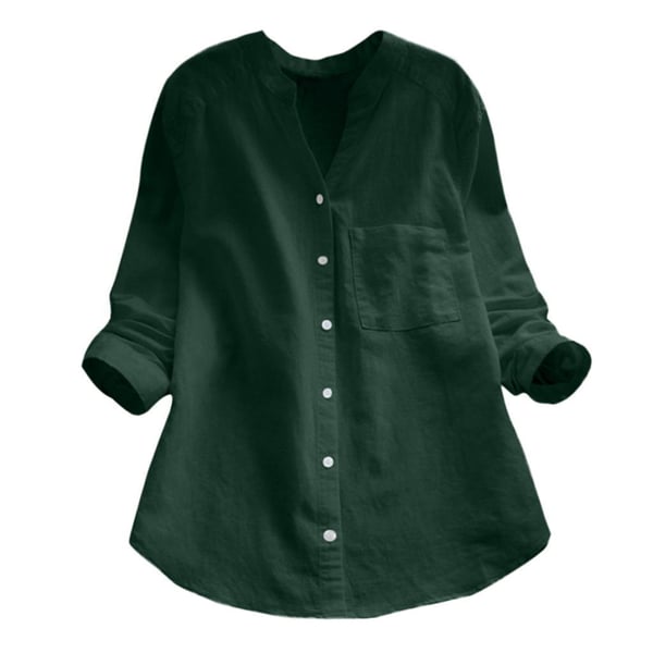 Blusa Mujer con Botones Diseño Relajado Estilo Casual