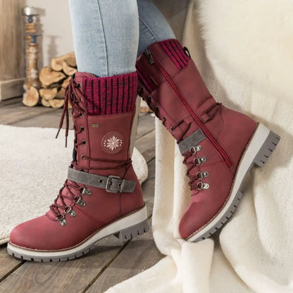 Botas invierno mujer impermeables suela antideslizante