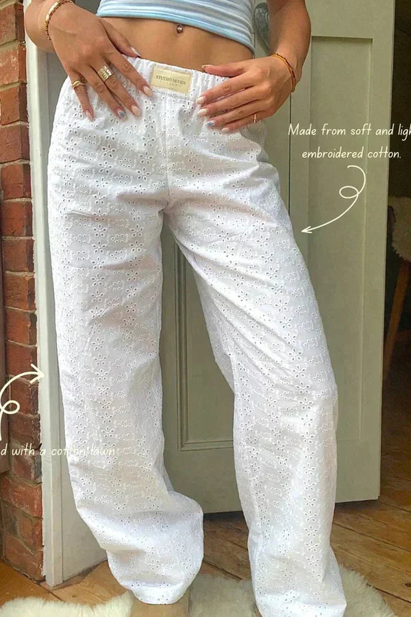 Pantalón Casual Mujer Comodo Ajuste Regular