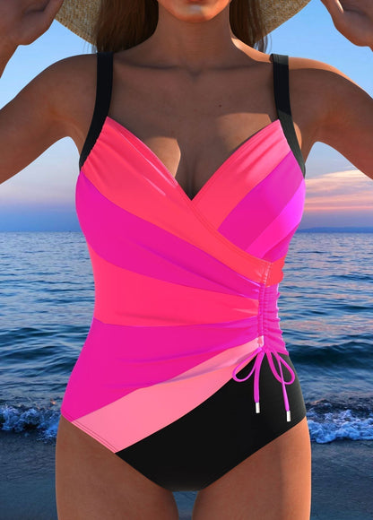 Bañador Mujer Cruzado Estampado Diseño