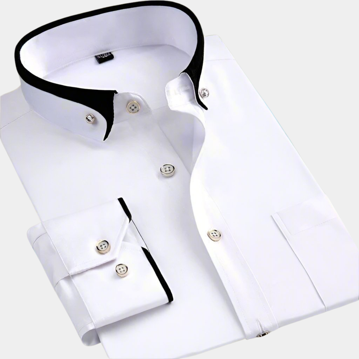 Camisa hombre formal manga larga versátil y casual