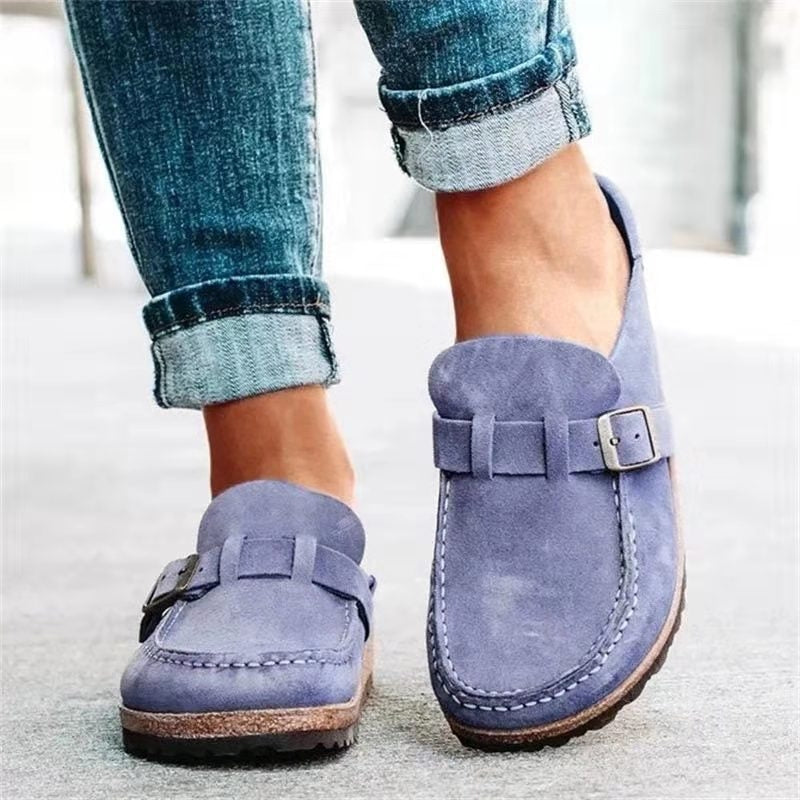 Zapatillas ortopédicas mujer slip-on cómodas