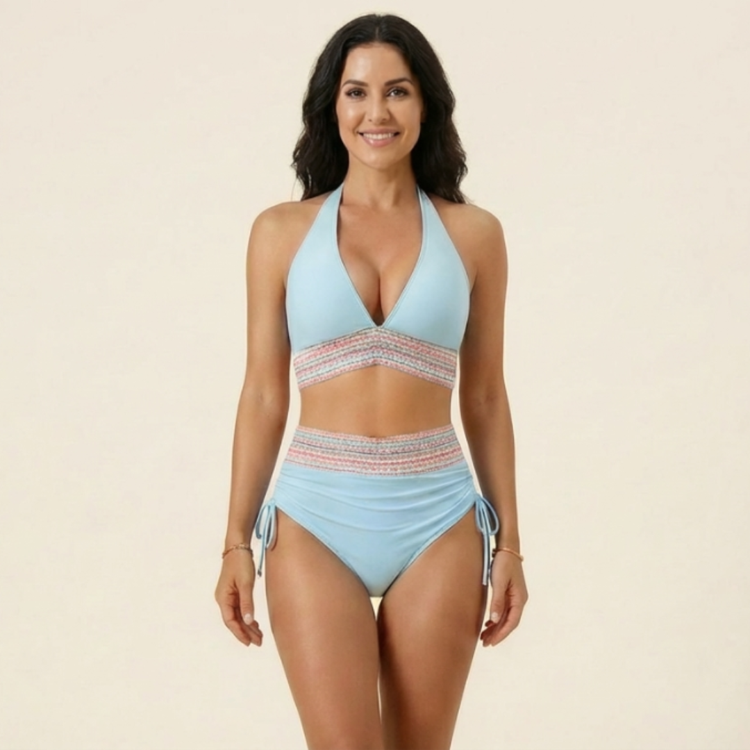 Bikini Mujer Cintura Alta Banda Moldeadora - Mavetta