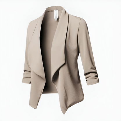 Blazer Mujer Ligero Abierto Manga Larga