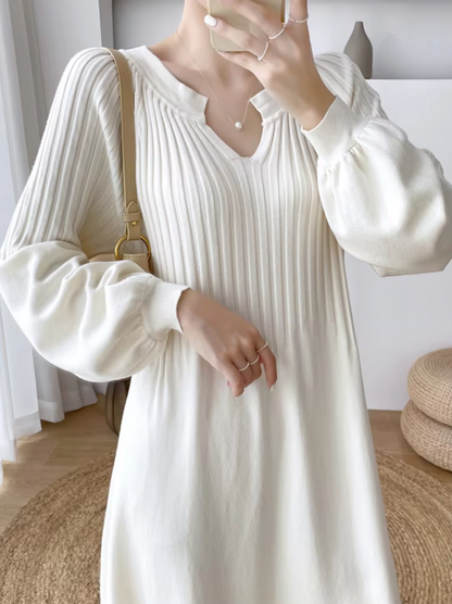 Vestido maxi mujer de plumeti holgado