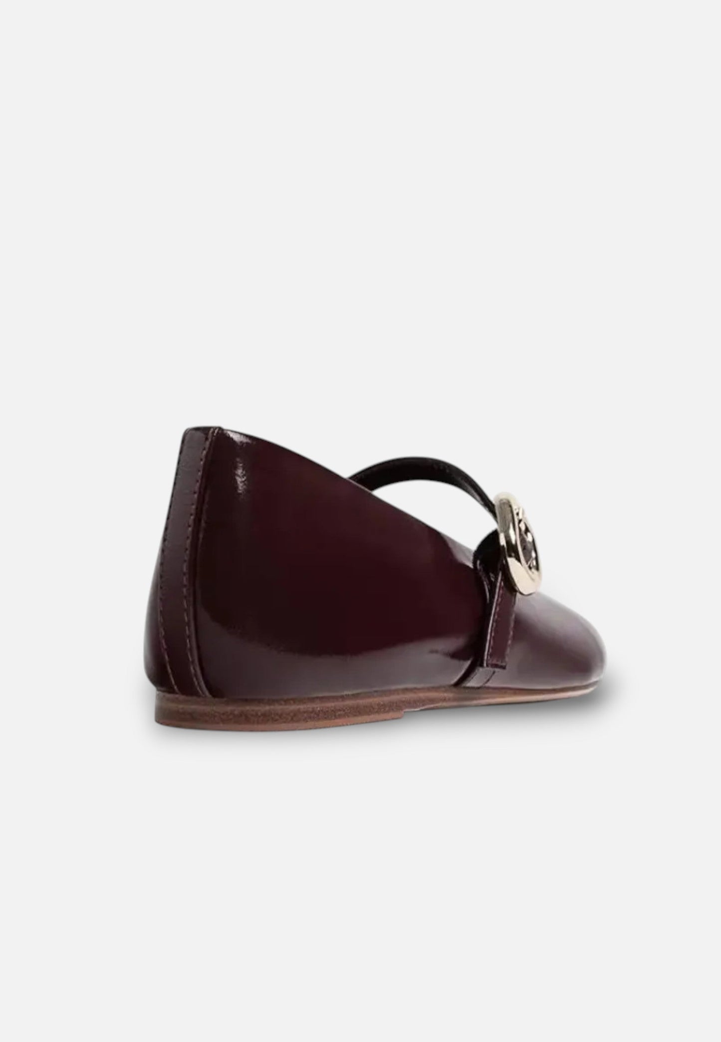 Zapatos Mary Jane Mujer de Piel Sintética Punta Cuadrada Hebilla