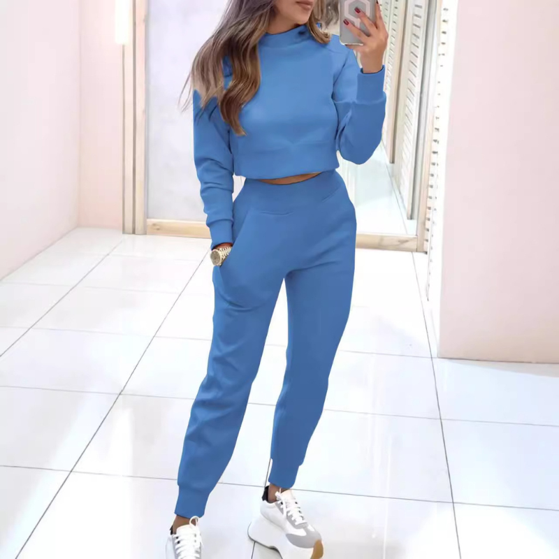 Conjunto Deportivo Mujer Corto y Pantalón Comodo