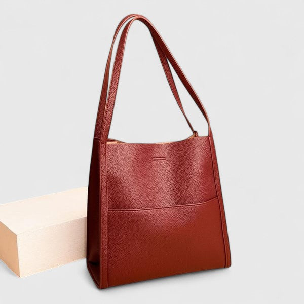 Bolso de hombro mujer con doble asa elegante
