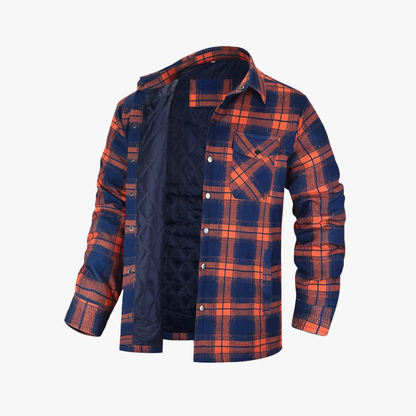 Camisa Hombre de Franela Termica Ajuste Clasico