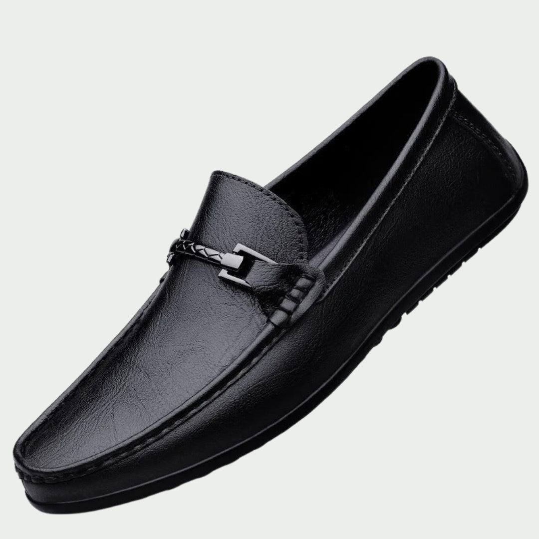 Mocasines Hombre de Cuero Auténtico Clásicos