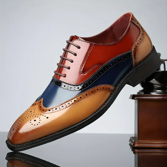Zapatos Hombre Brogue Estilo Vintage Clásicos - Mavetta