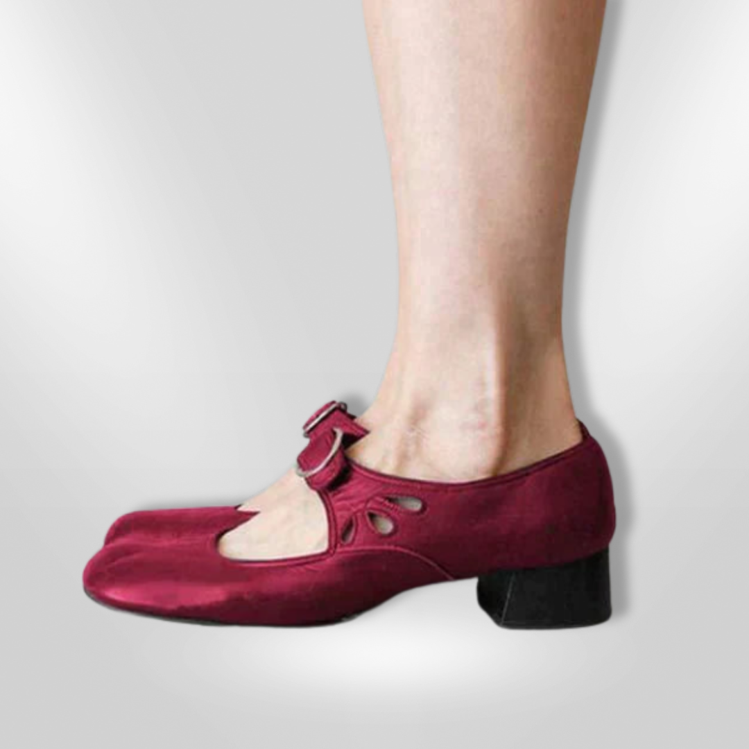Sandalias Mujer Piel Hebilla Ajustable Clásicas