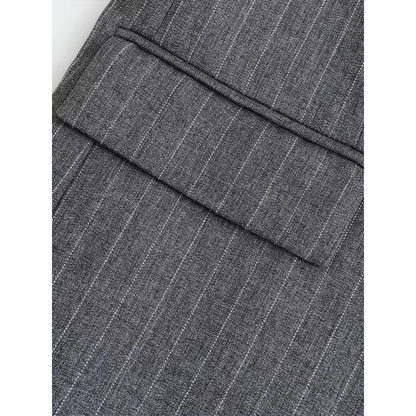 Blazer Mujer de Corte Clásico con Bolsillos de Solapa