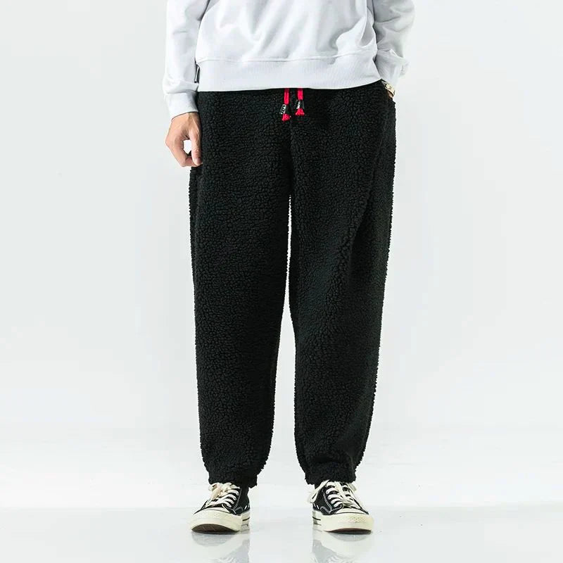 Pantalones Hombre de Borreguito Calidos Ajuste Confortable