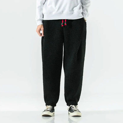 Pantalones Hombre de Borreguito Calidos Ajuste Confortable