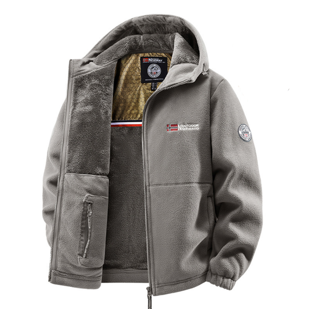 Chaqueta Hombre Invierno Termica Cortaviento Impermeable