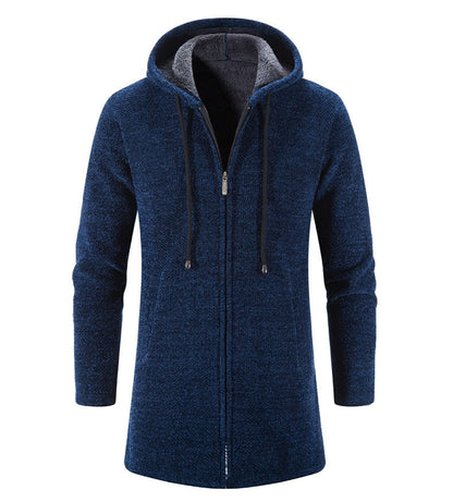 Chaqueta hombre con forro polar y capucha ajustada - Mavetta