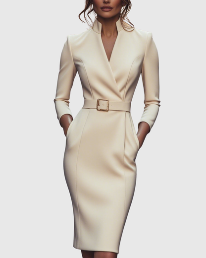 Vestido fiesta mujer estilo refinado elegante