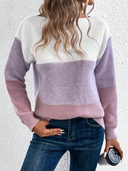Jersey Mujer de Punto Suave Ajuste Clásico