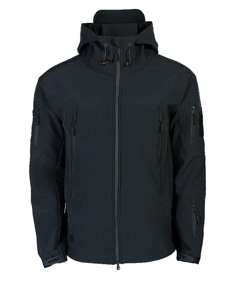 Chaqueta Hombre Impermeable Supervivencia Exterior Resistente