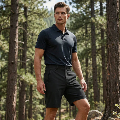 Pantalones cortos golf hombre elásticos cómodos