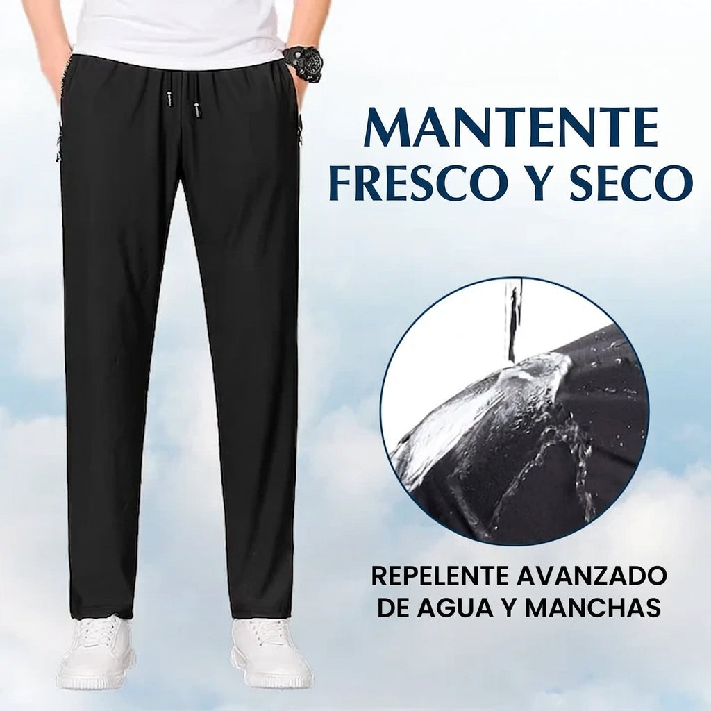 Pantalón casual unisex suave y flexible corte elegante
