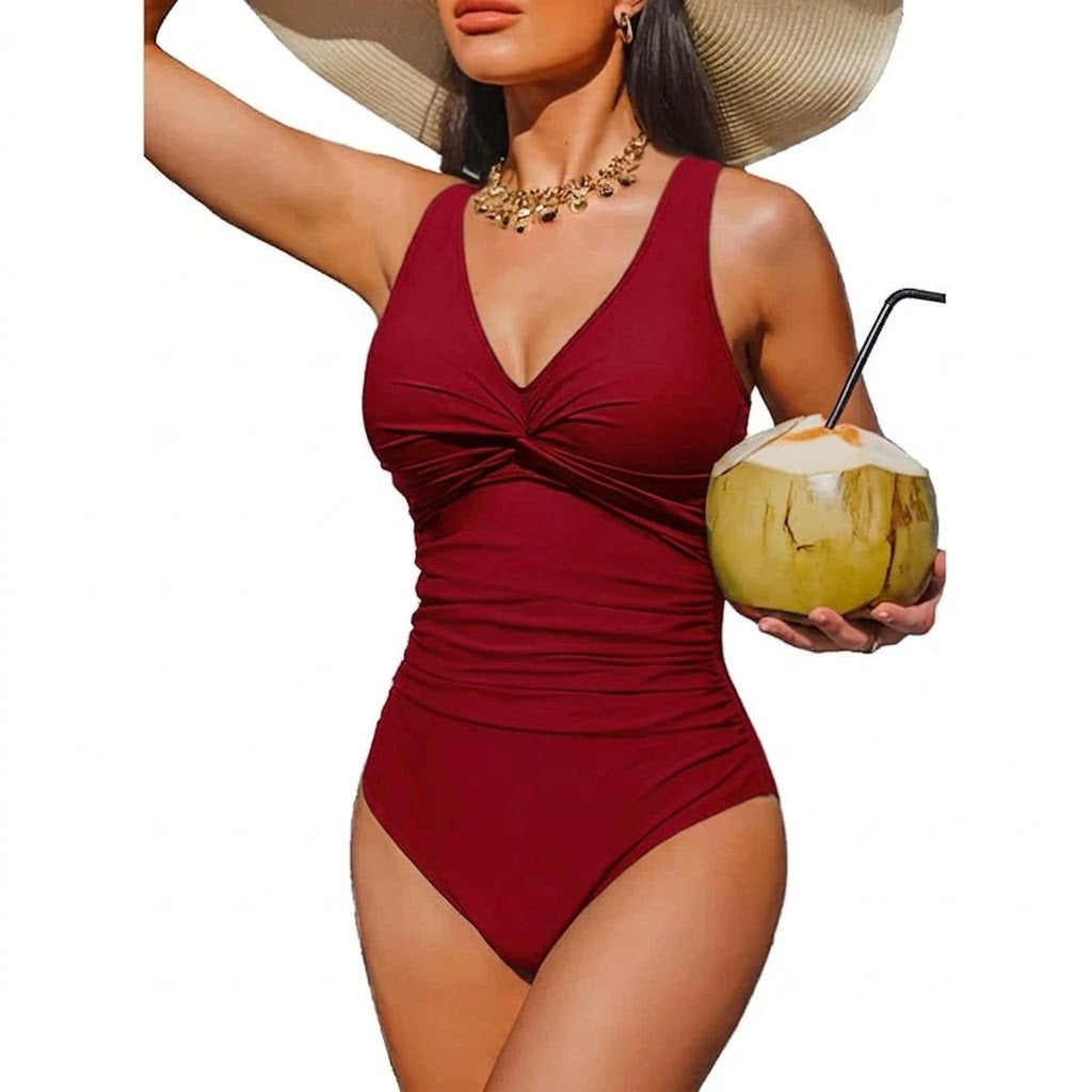 Bañador Mujer Moldeador Escote en V