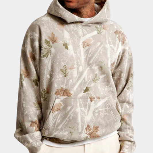 Sudadera Hombre con Capucha Estampado Camuflaje - Mavetta