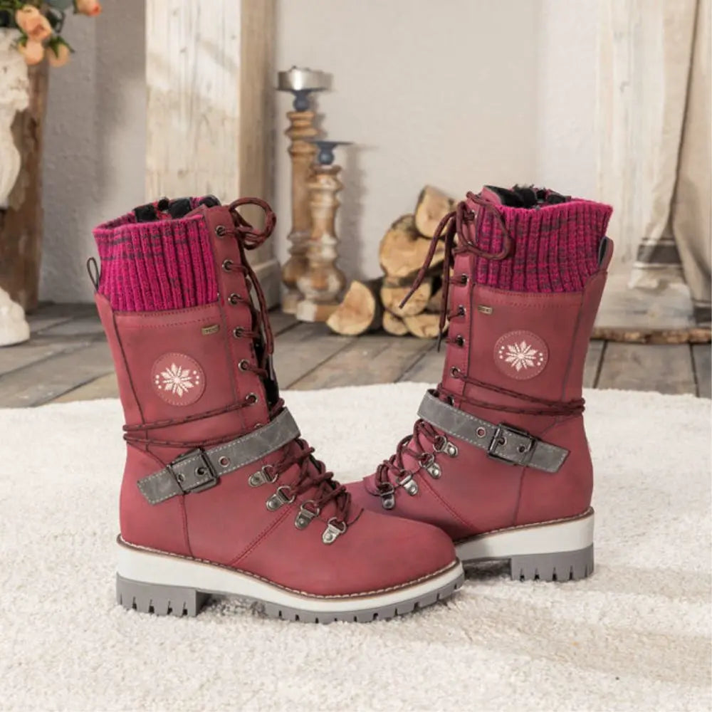 Botas invierno mujer impermeables suela antideslizante