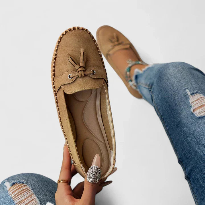 Mocasines Mujer Comodos Cuero Flexible