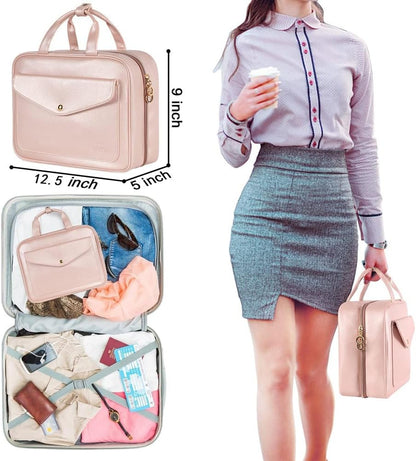 Neceser colgante unisex multifuncional con compartimentos